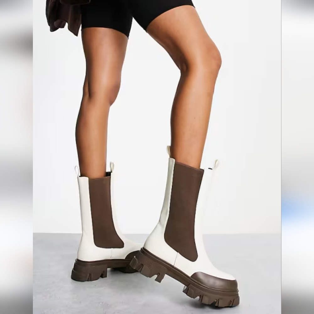 NWT Public Desire Lug Sole Boots